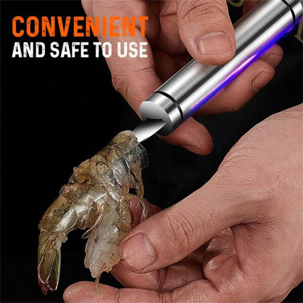 Multifunctional Stainless Steel Shrimp Remover  Shrimp Line Fish Maw Knife Fish Cutter Scissories Fish Scale Remover Kitchen Gadget Accessories Tools Creative Kitchen Tools - Image 4