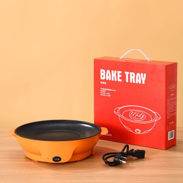 Multifunctional Electric Barbecue Grill Portable Meat Roasting Pan - Image 8