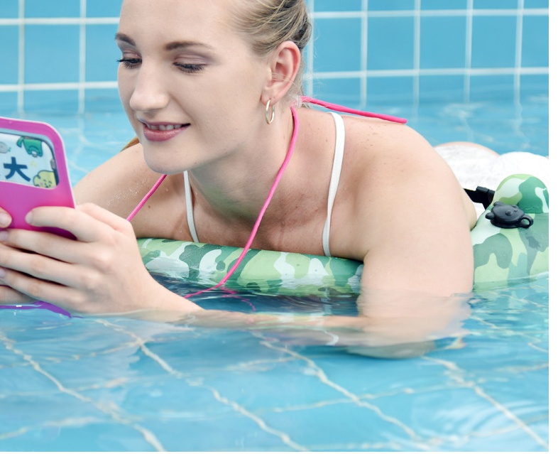 Half-circle Camouflage Swimming Ring Thickened Inflatable Lifebuoy Children's Cute Beginner Swimming Ring - Image 3